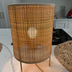 Zara Home rattan lamp