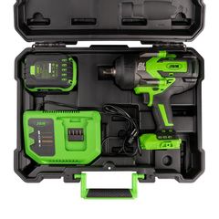 1/2" 1300nm Brushless Impact Wrench With Storage Case