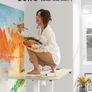 Electric Standing Desk Height Adjustable 120 x 60cm Sit Stand with 4 Memory Smart Pannel for Home Office Splice Board Image 2