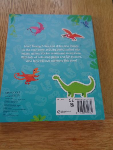 Dino Sticker Activity Book for Sale