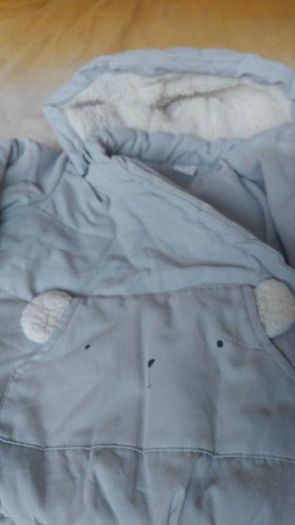 H&M Teddy bear winter jacket (12-18 months) ONO