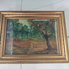 Original oil landscape
