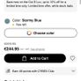 CYBEX Gold Cot S Lux Stormy Blue Brand New Image 5