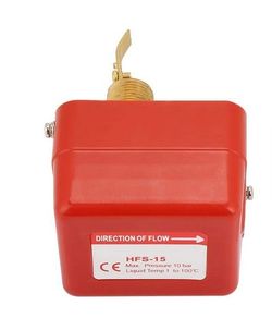 HFS-15 1/2" Flow Switch 6-380v Target Paddle Flow Water Controller