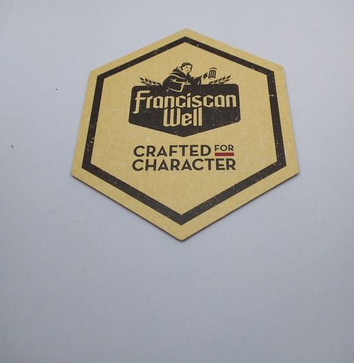 Franciscan Well Brewery : Crafted For Character - Beer Mat/Coaster