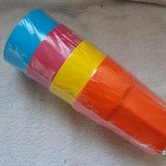 Popsicle Picnic Tumbler 4 Pack 400ml Camping Hiking Fishing Hunting Travel Backpacking Picnic Outdoor