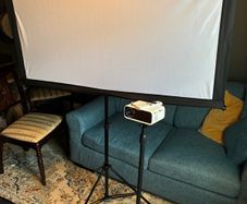 Projector, Screen and Stand