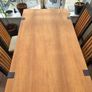 Solid wooden dining table + 4 chairs Image 3