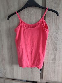 Seamless coral top fits Xs s