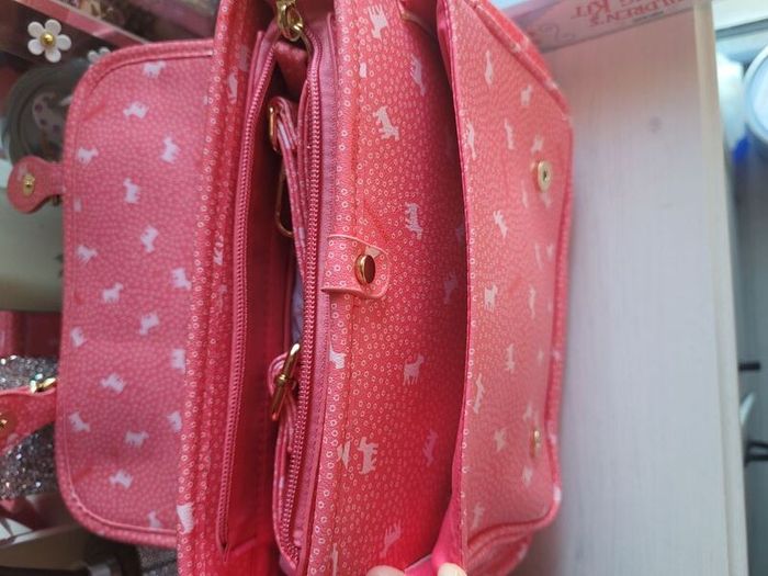bnwt Naj O Leari scottie mini satchel