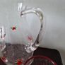 vintage jug & glasses Christmas Image 6