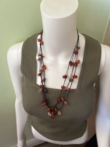 Handmade beaded necklcae