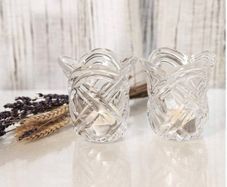 Newgrange Crystal T Light Holders