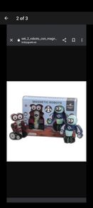 stem magnetic toy robot
