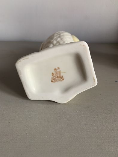 Vintage Belleek Figural Owl
