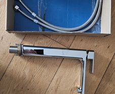 NEW Sonas Tall mixer tap silver