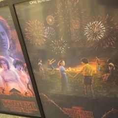 Stranger Things Posters   Framed