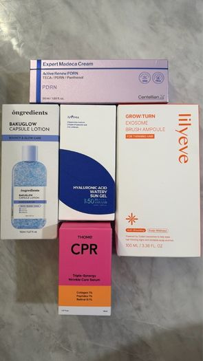 Korean skincare and hair care new