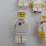 100% lego Spacemen white x 8 Image 3
