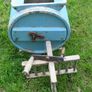 Antique Wooden Butter Churn -1800 wooden butter churn barrel Image 10