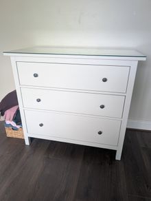 IKEA Hemnes chest 3 drawer white