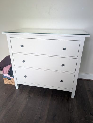 IKEA Hemnes chest 3 drawer white