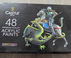 Castle Art Supplies 48 x 22ml Acrylic Paint Set