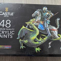 Castle Art Supplies 48 x 22ml Acrylic Paint Set