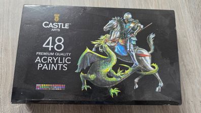 Castle Art Supplies 48 x 22ml Acrylic Paint Set