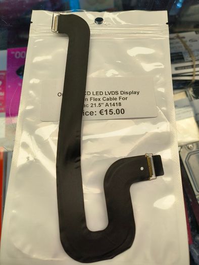 Original LCD LED LVDS Disply Screen Flex Cable For iMac 21.5" A1418/ Used