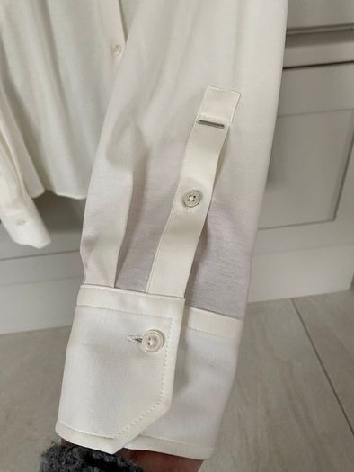 Designer brand Hugo Boss ladies soft cotton cream shirt blouse BRAND NEW