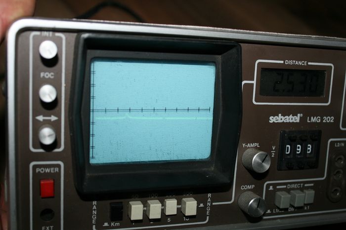 Sebatel LMG 202 pulse and echo meter
