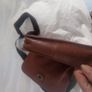 Leather satchel bag Image 4