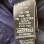 Marks and Spencer Navy Dress Image 4