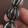Ancient Burmese Pumtek Pyu Petrified Wood Beads Necklace Image 5