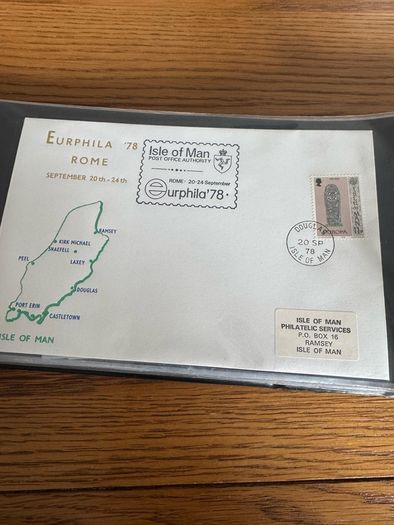 FDC Isle of Man 1978