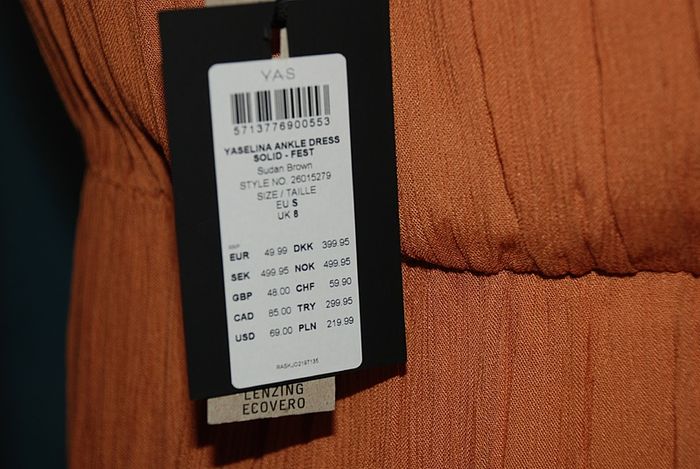 Yas Dress Size Uk-8