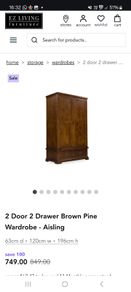 Wardrobes x 2