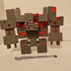 Minecraft Dungeons Redstone Monstrosity action figure