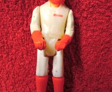 Vintage Tonka Play People Action Figure "Gozan Team" race car driver / 1979
