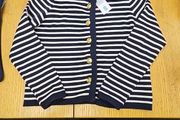 Navy and white Cardigan