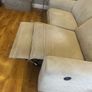 Electric recliner 3 seater and cuddle chair. Image 4