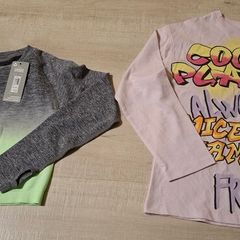 New 2 tops size 9-10 years