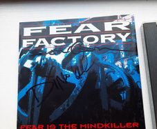FEAR FACTORY: Fear Is The Mindkiller CD (Autographed)