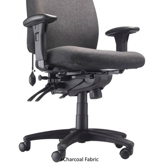 Vista Heavy Duty 24 hour Posture Charcoal or Blue Office Chair