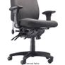 Vista Heavy Duty 24 hour Posture Charcoal or Blue Office Chair Image 7