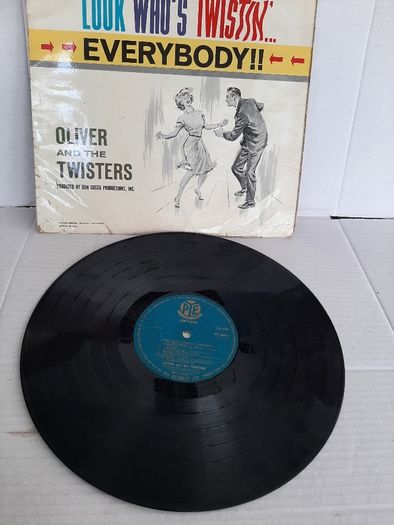 looks who's twisting vinyl LP
