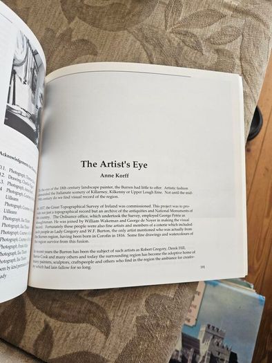 The Book Of The Burren. Edited By J.w.o'connell. First Edition Large Volume Paperback In Good Condition.  See Photos For Same.
