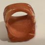 Large Vintage Hand Carved Ring Image 4