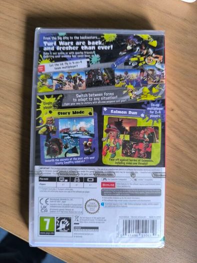 Freepost - Sealed Nintendo Switch Splatoon 3